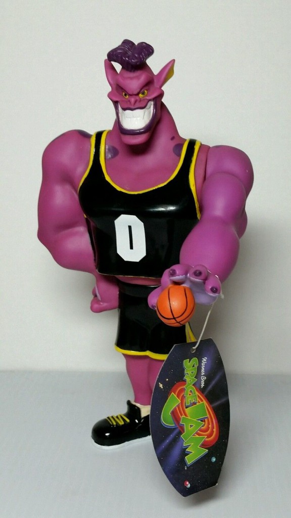 1996 Space Jam Bupkus Purple Alien Monstar 10