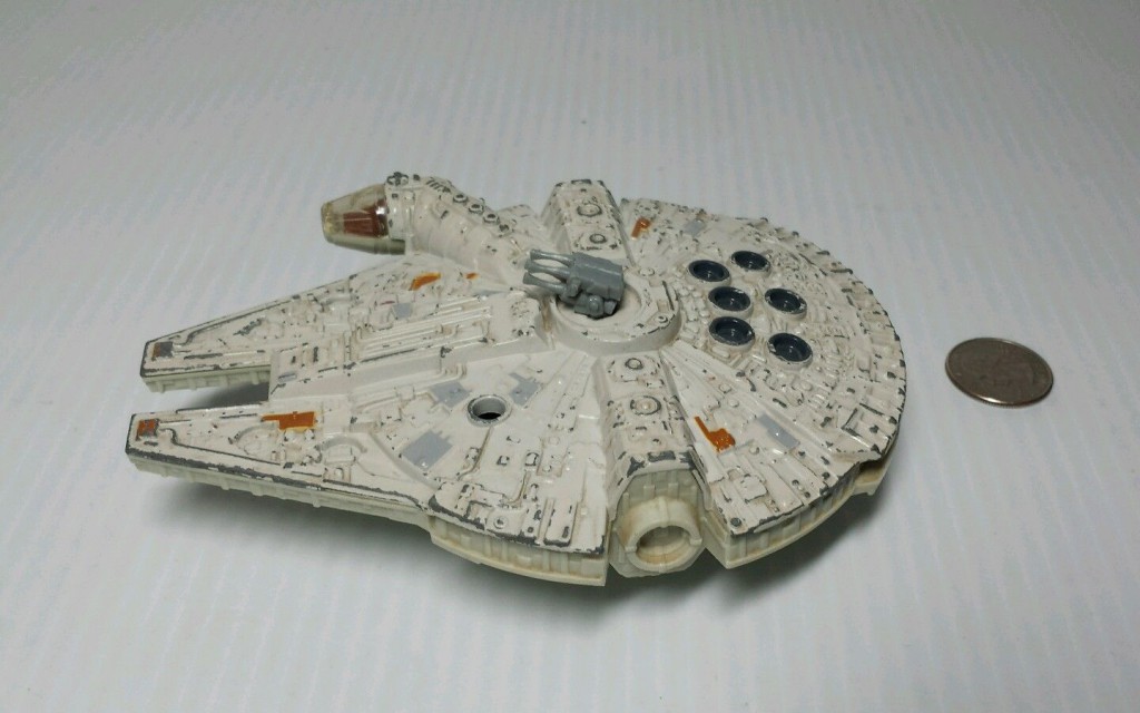 millennium falcon toy 1979 value