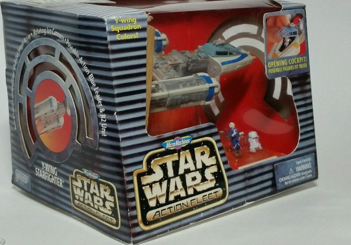 Micro Machines Star Wars Action Fleet YWing Starfighter Out of the