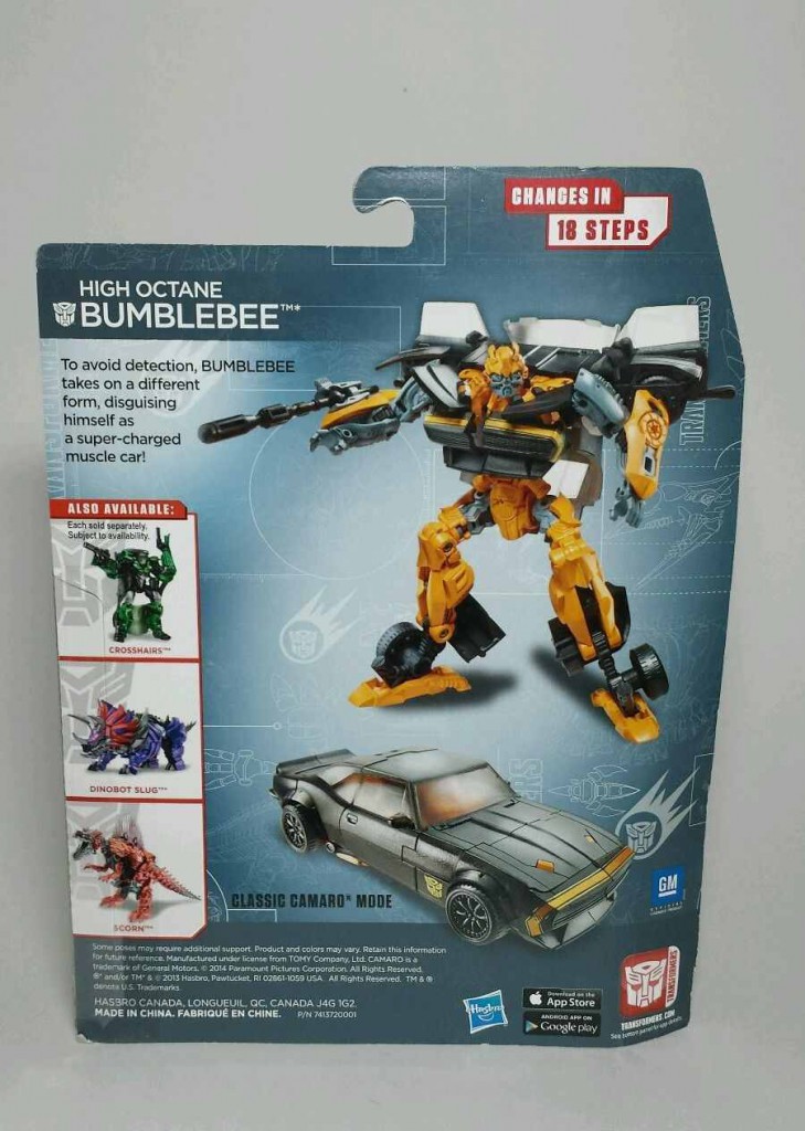2013 Transformers Age of Extinction High Octane Bumblebee Deluxe Class