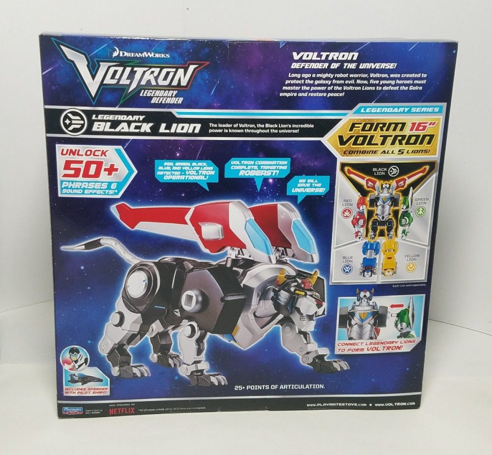 2017 Voltron Legendary Defender Netflix series Complete Set of All 5